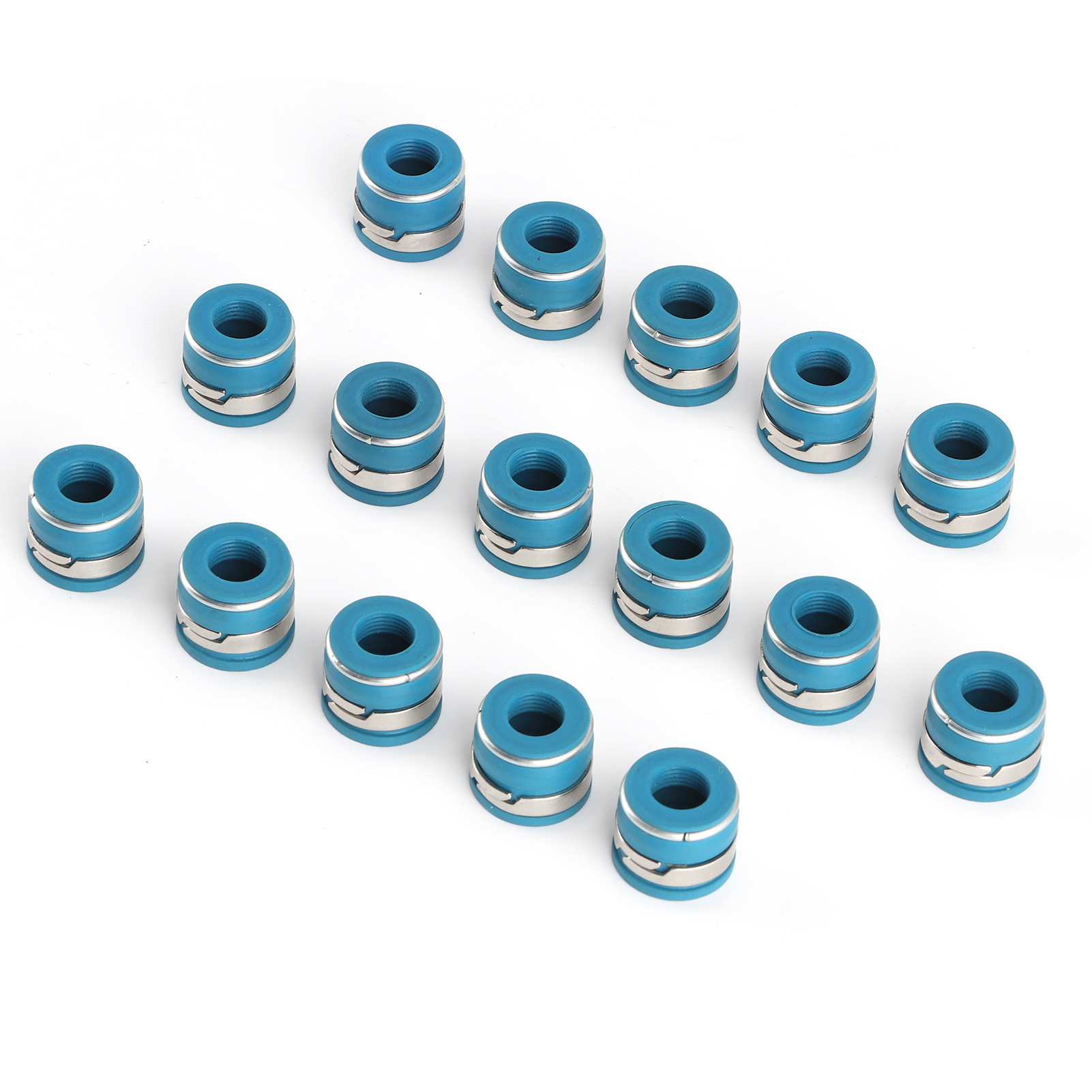 16 Ventilschaftdichtungen Aus Fluoriertem Gummi, Hochleistungs-dichtungssatz Für Gm Sbc V8-motoren