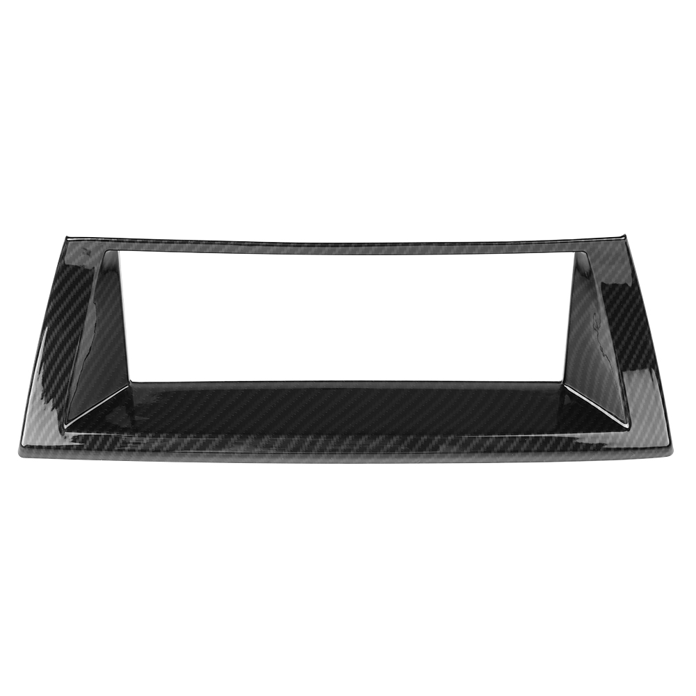 Interieur-mittelkonsolenrahmen In Carbonfaser-optik Für Gps-navigation, Kompatibel Mit Bmw X5 E70 2008-2013