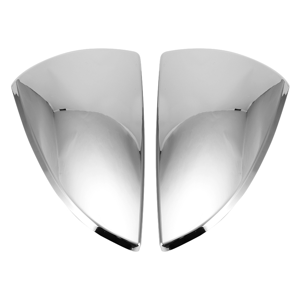 2 Paar Silberfarbene, Galvanisierte Seitenspiegelblenden Für Lexus Es200 2018-2019 (2-teiliges Set)