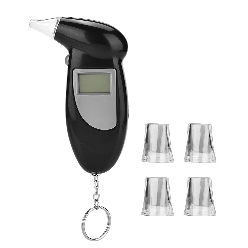 Professionelles Lcd-alkoholtestgerät Ohne Hintergrundbeleuchtung, Atemanalysator, Lügendetektor, Elektronisches Alkoholtestgerät