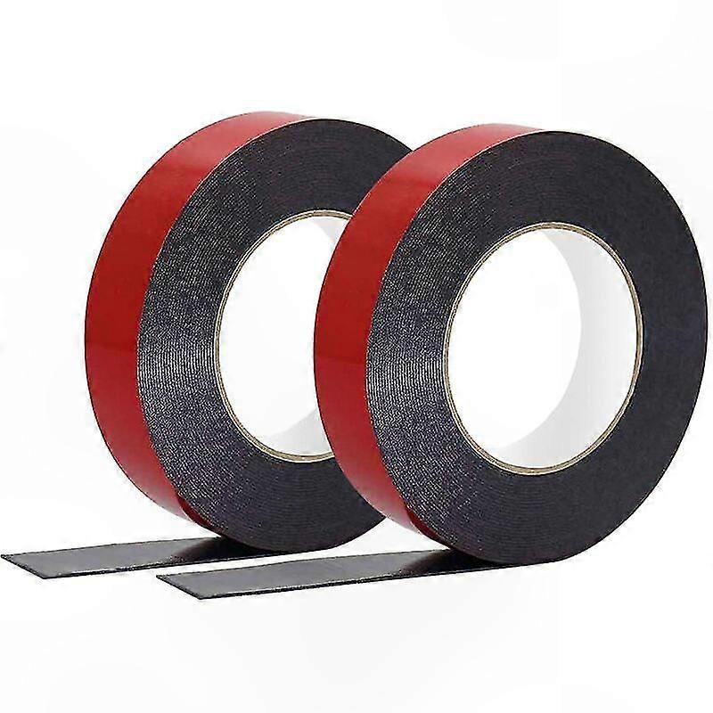 Hitzebeständiges Schaumstoffklebeband, 2er-pack, 2 Cm X 10 M, Starke Befestigung Für Montage Und Sicherung