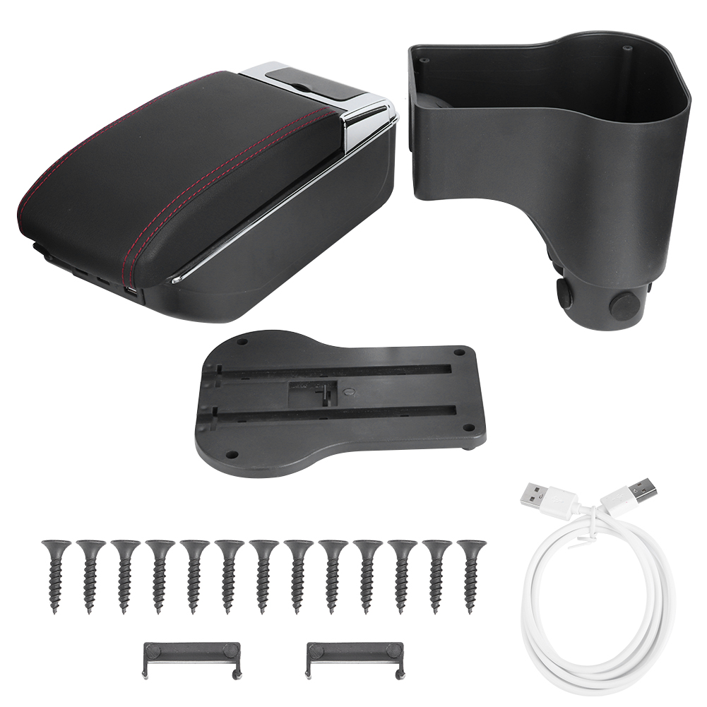 Abnehmbare Multifunktions-armlehne Für Perodua Myvi 2018-2020, Modell A, Verstellbare Armlehnenbox, Auto-innenausstattung.