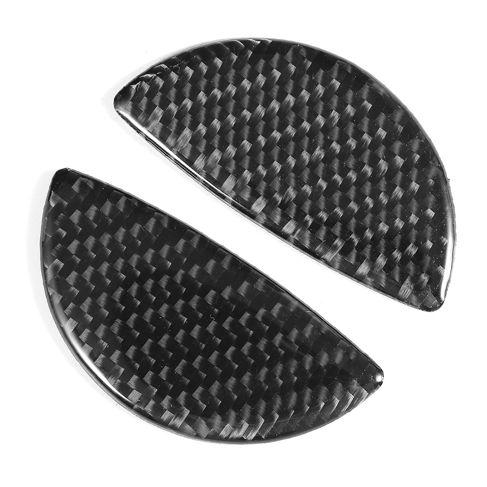 2 Selbstklebende Zierteile Aus Kohlefaser Für Die Türgriffe Im Innenraum, Kompatibel Mit Mini Cooper R55/r56/r60