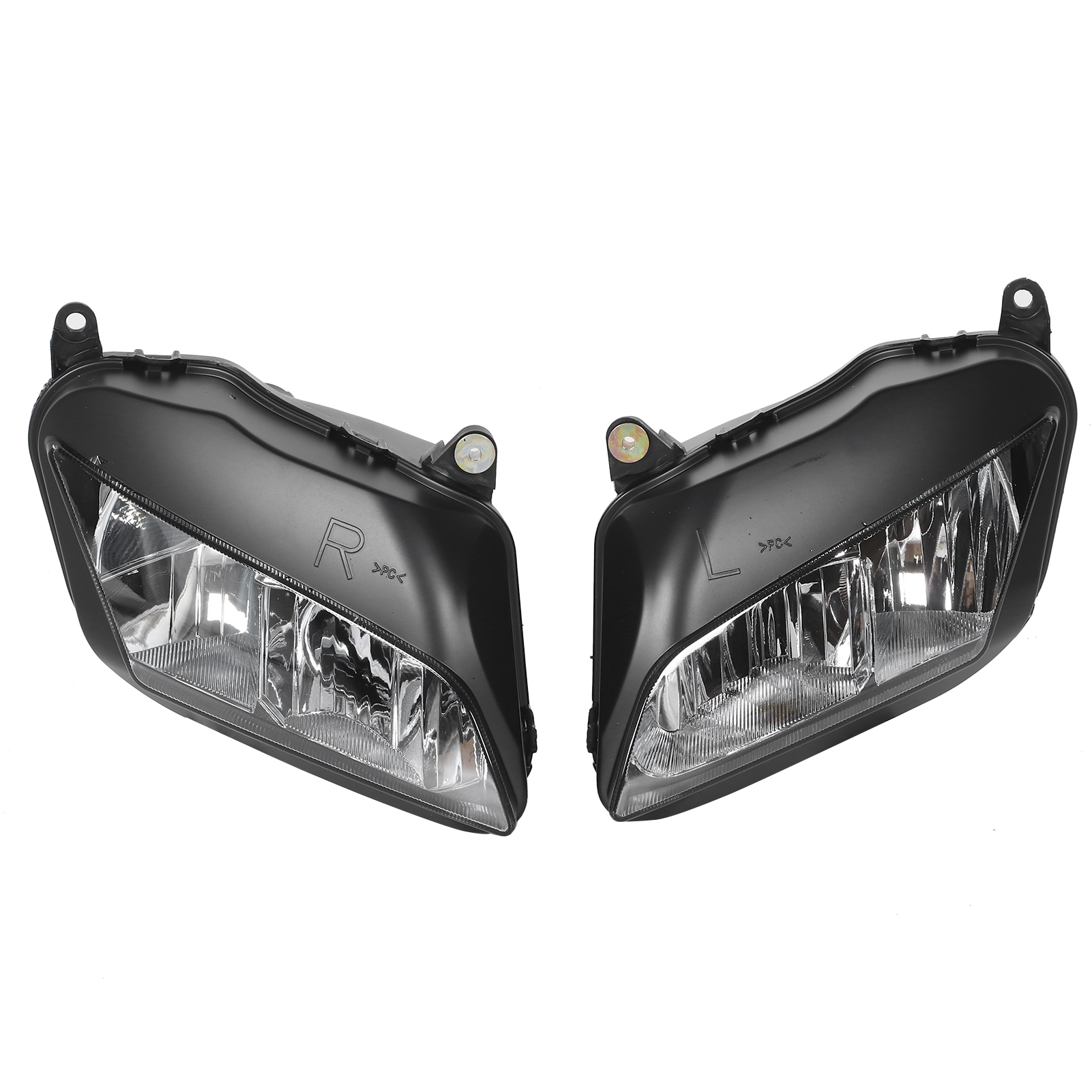 Paar Linke/rechte Motorradscheinwerfer, Linse Und Gehäuse, Kompatibel Mit Honda Cbr 600rr 2007-2010