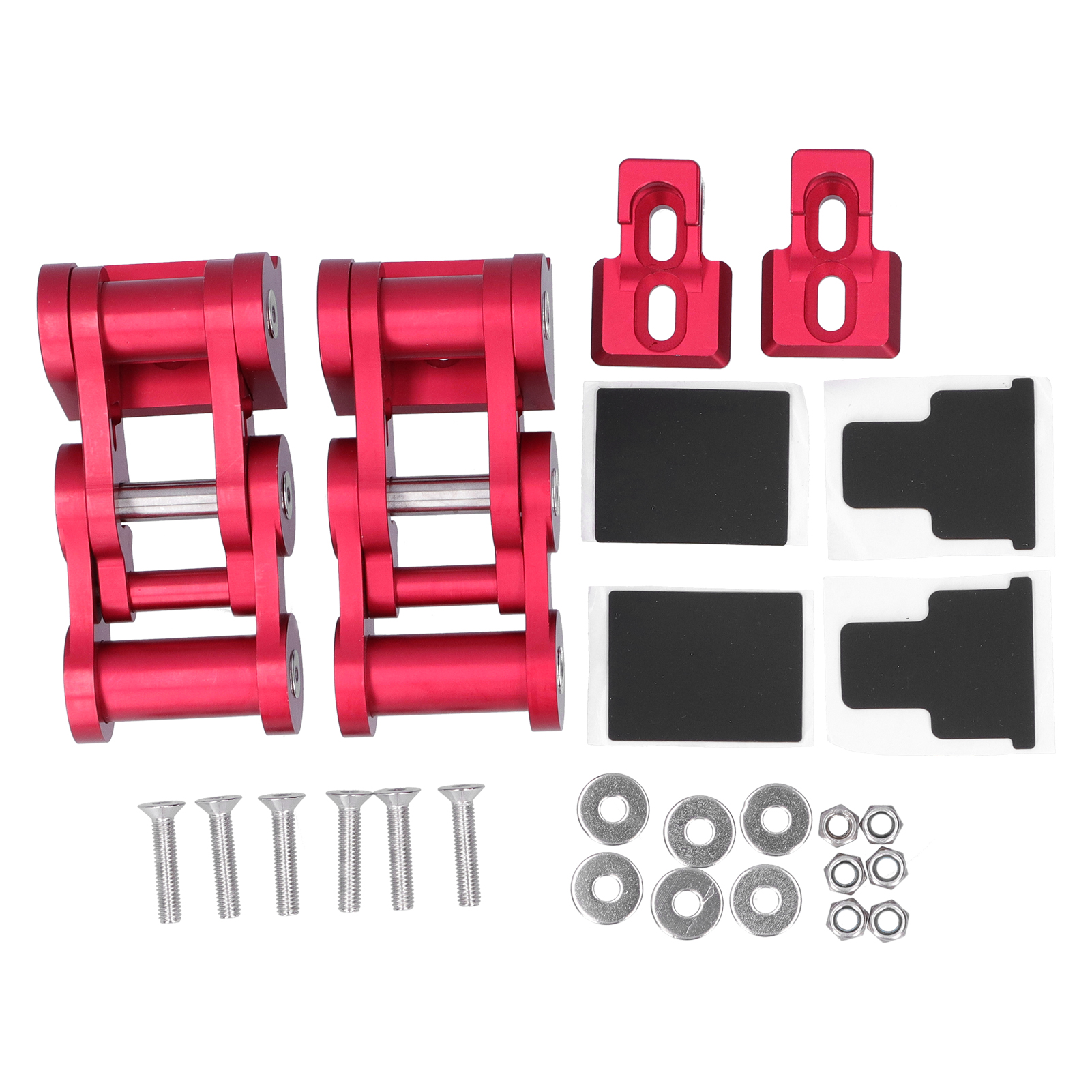 Motorhauben-verriegelungsabdeckung Für Jeep Wrangler Jk 2-türer & Unlimited 4-türer 2007-2017 (rot)