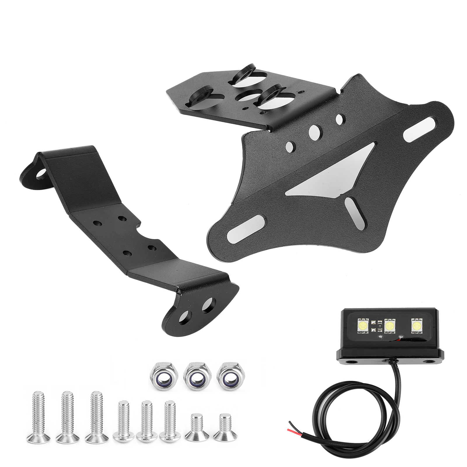 Kurzer Kennzeichenhalter Mit Weißer Led-beleuchtung Für Honda Cbr1000rr 2008-2016