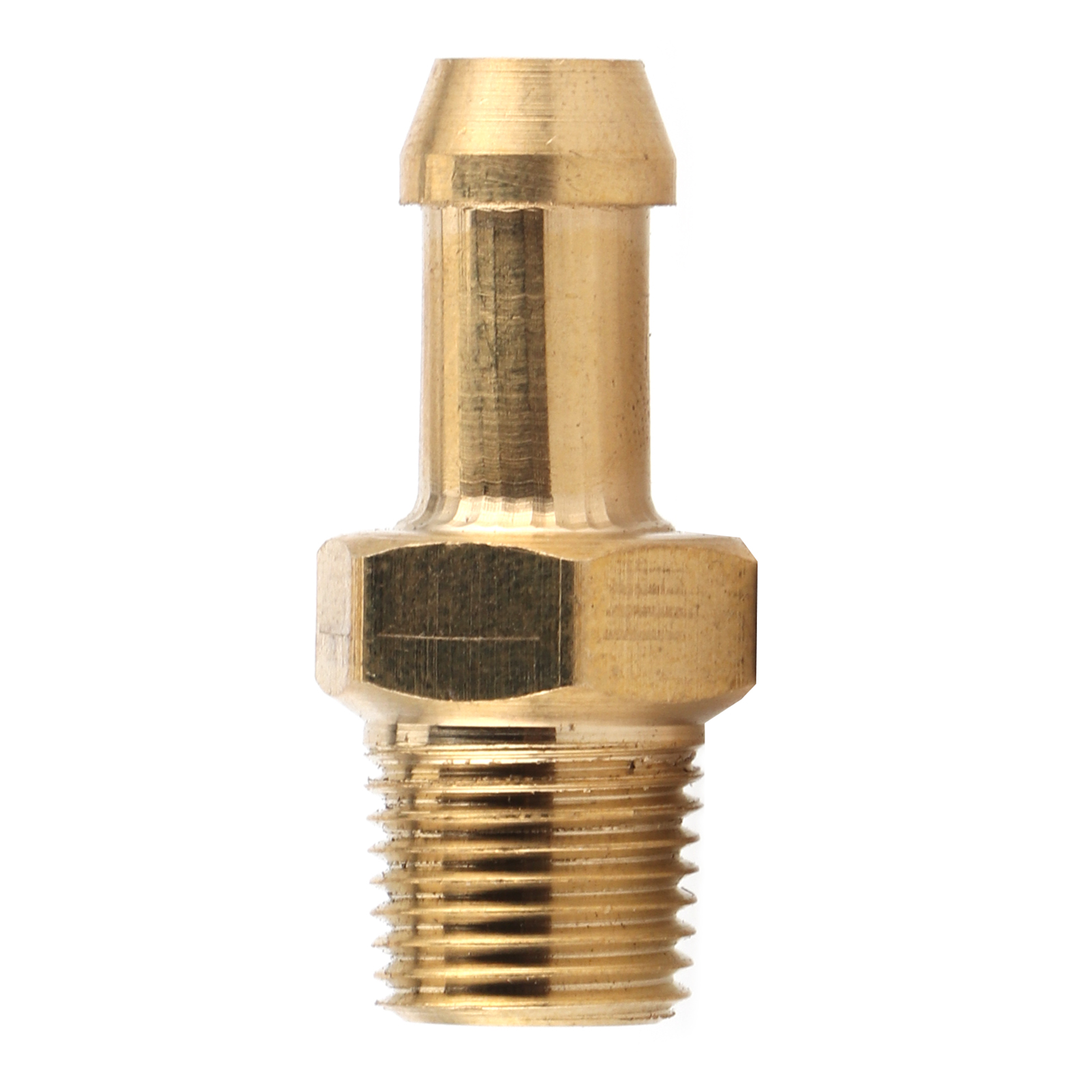 Vergoldeter Messinganschluss 1/8 Zoll 27 Npt Für Turbolader-ladeluftschlauch – Messing-ladeluftanschlussspitze