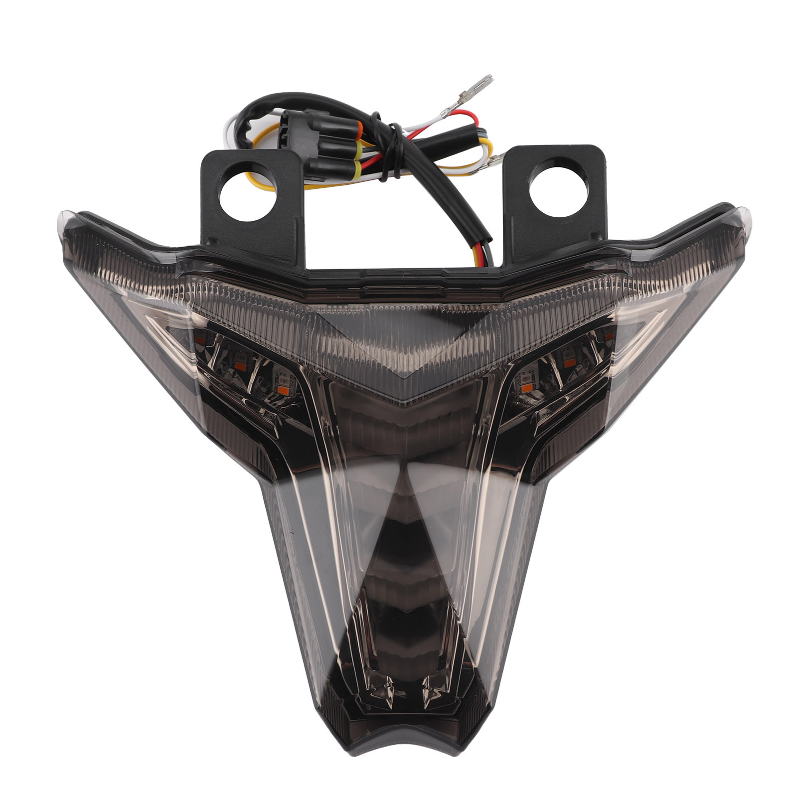 Hochleistungsfähiges 12-v-led-motorradrücklicht Mit Blinker, Kompatibel Mit Kawasaki Z1000/zx-10r Ninja/ninja 400, Getönte Linse