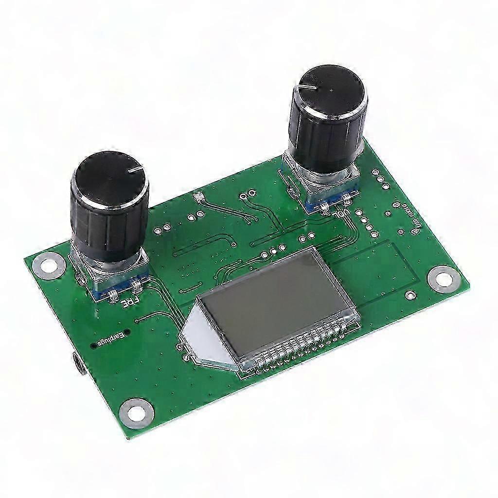 Digitaler Fm-radioempfänger (87–108 Mhz) Mit Dsp & Pll, Stereo-lcd-display Und Seriellem Steuermodul Für Europäische Fahrzeuge