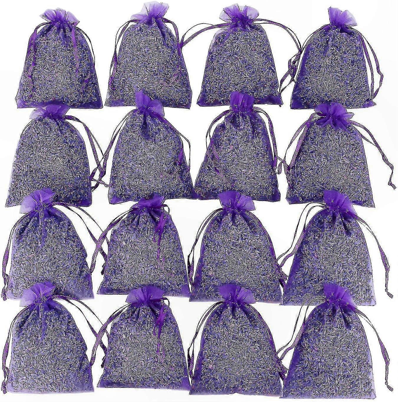 Lavendelduftsäckchen Für Schubladen, 16 Stück, Für Frische Wäsche, Raumduftsäckchen, Natürliche Lufterfrischer, Blumiges Aroma, Für Feine Wäsche, Schränke, Kleiderschränke, Praktisches Geschenk, Langa