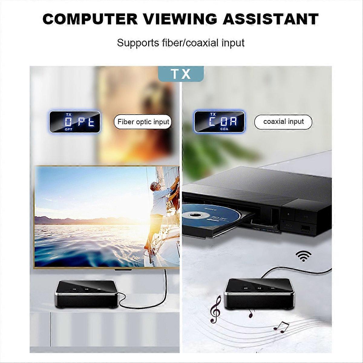 Kabelloser Bluetooth 5.3-adapter, Hd-audioempfänger Mit 3,5-mm-klinkenanschluss Für Autolautsprecher Und Stereoanlagen, Freisprecheinrichtung Mit Aux-anschluss, Stabile Übertragung Und Hifi-klang