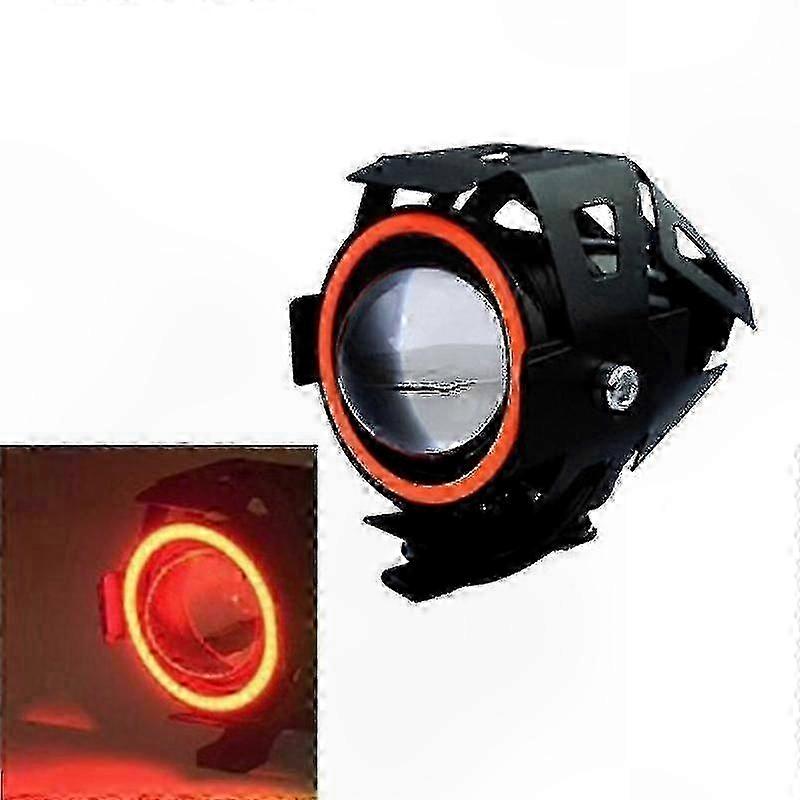 125-w-u7-led-motorradscheinwerfer, Fernlicht, Nebelscheinwerfer, Projektor Mit Angel-eye-halo
