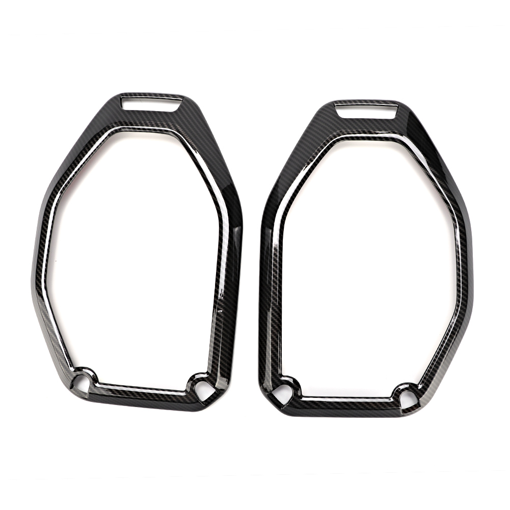 2 Zierblenden Für Dachlautsprecher In Carbonfaser-optik Für Jeep Wrangler Jl 2018 - Dekorative Ringabdeckungen
