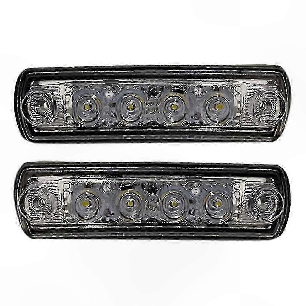 24v Led-sonnenblenden, 2 Stück Für Lkws, Sonnenblendenbeleuchtung 81252606121, Kompatibel Mit Verschiedenen Fahrzeugmodellen