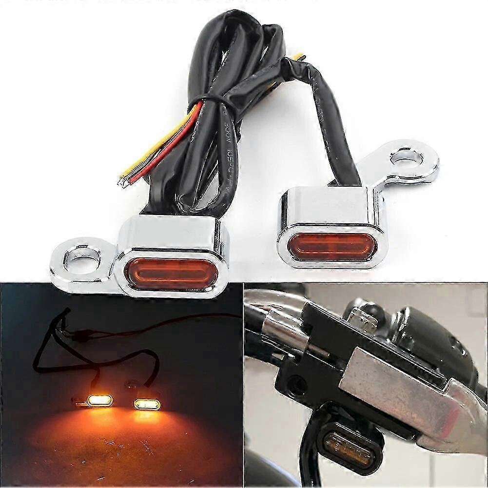 Mini-led-lenkerblinker (2 Stück) – Blinker Für Harley Touring Motorräder 2009–2017 Und Softail Motorräder 2015–2021, Richtungsanzeigen