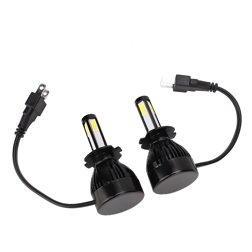 Set Mit 2 H7 80w Ultrahellen Wasserdichten Led-autoscheinwerfern