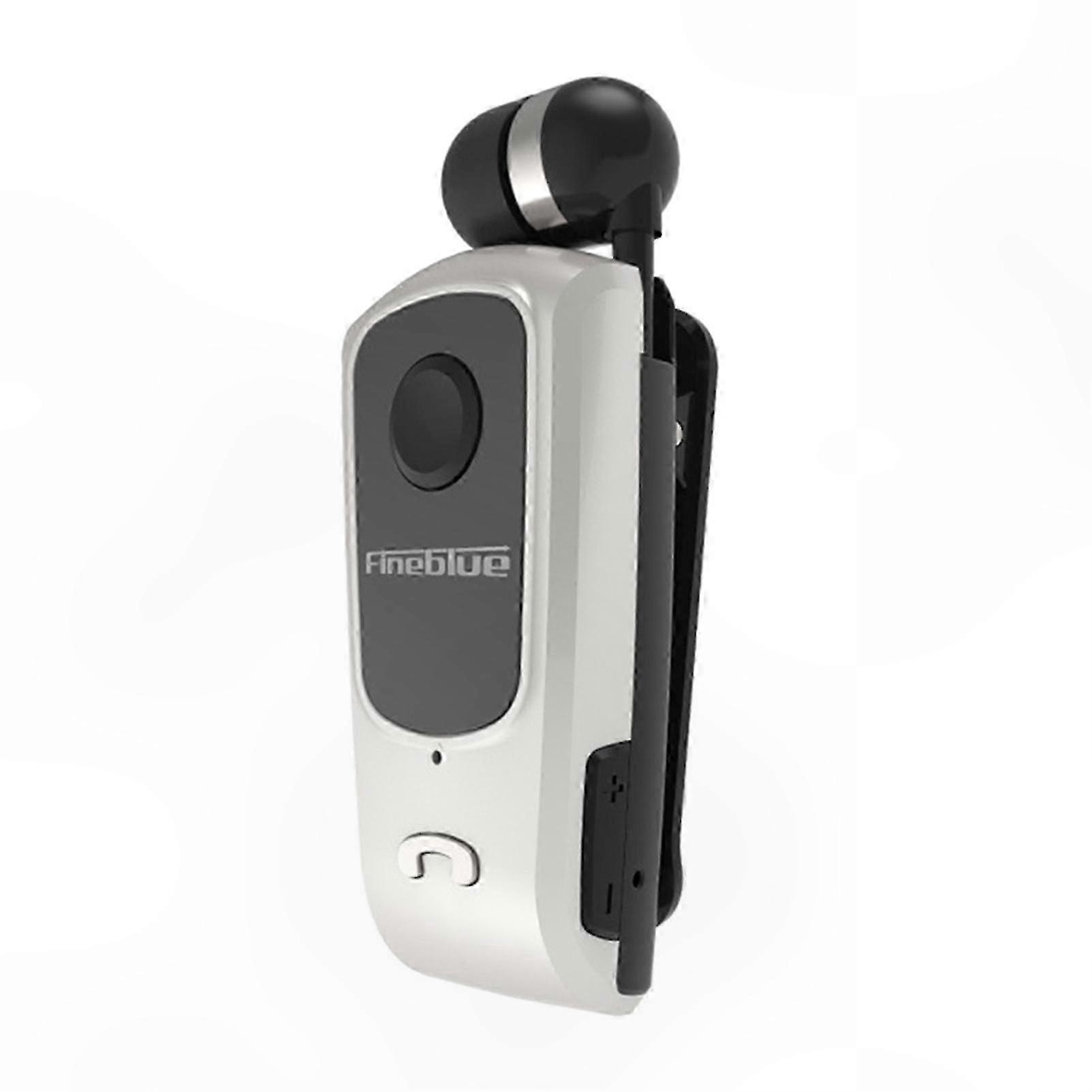 Bluetooth-headset Mit Vibrationsalarm Und Nackenclip, Professioneller Ohrhörer Für Anrufe Und Meetings, Leicht Und Komfortabel Fürs Büro