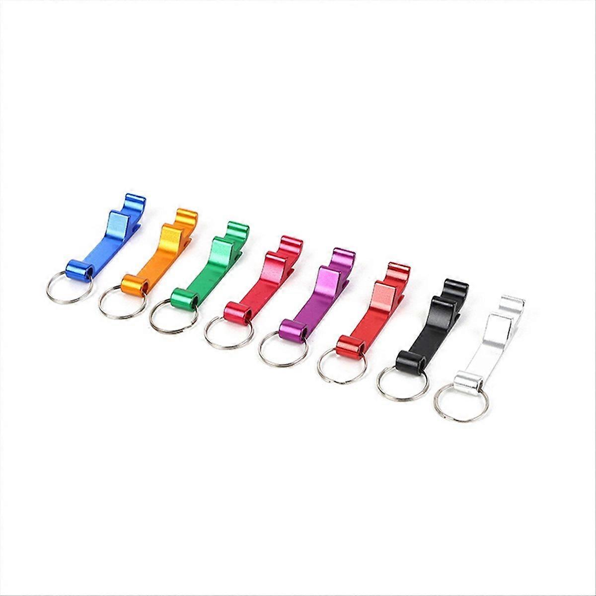 40-teiliger Flaschenöffner Mit Schlüsselanhänger, Tragbarer Bierflaschenöffner Aus Metall, Geschenk-barzubehör, Praktisches Taschenwerkzeug, Set Mit 40 Ringflaschenöffnern, Ideal Für Partys Und Reisen