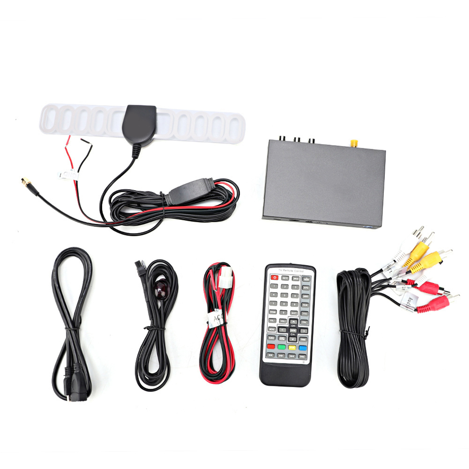 Tragbarer Digitaler Tv-receiver 229 H.265 Mit Fernbedienung Und Eingebautem Tuner, Digitalbox.