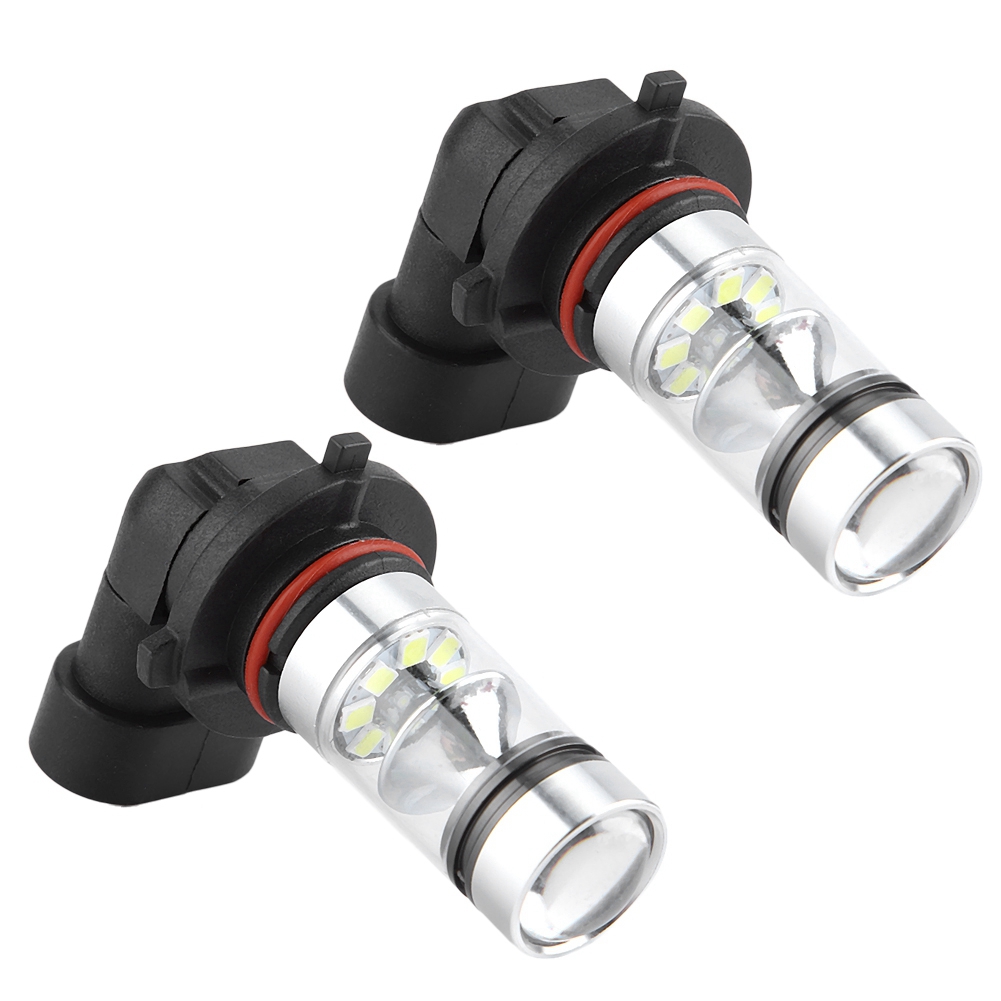 2 Led-lampen 9005/h10 100w 6000k Weiß Autoscheinwerfer Nebelscheinwerfer-set Straßenbeleuchtung