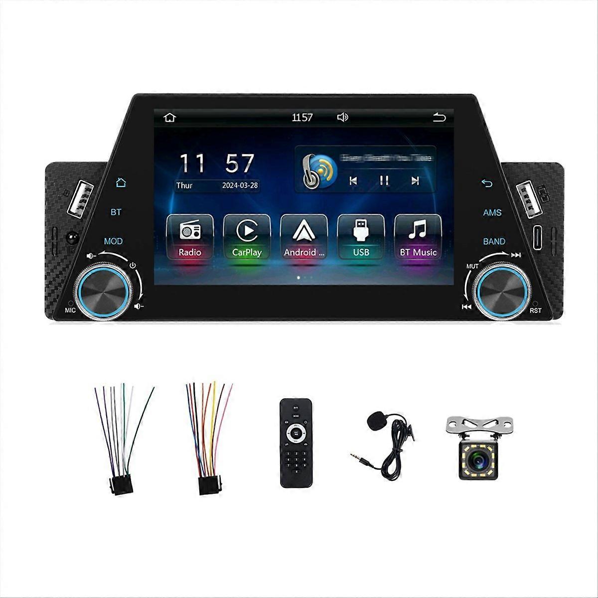 1 Din 5-zoll-touchscreen-autoradio Mit Rückfahrkamera Und Bluetooth-stereoanlage
