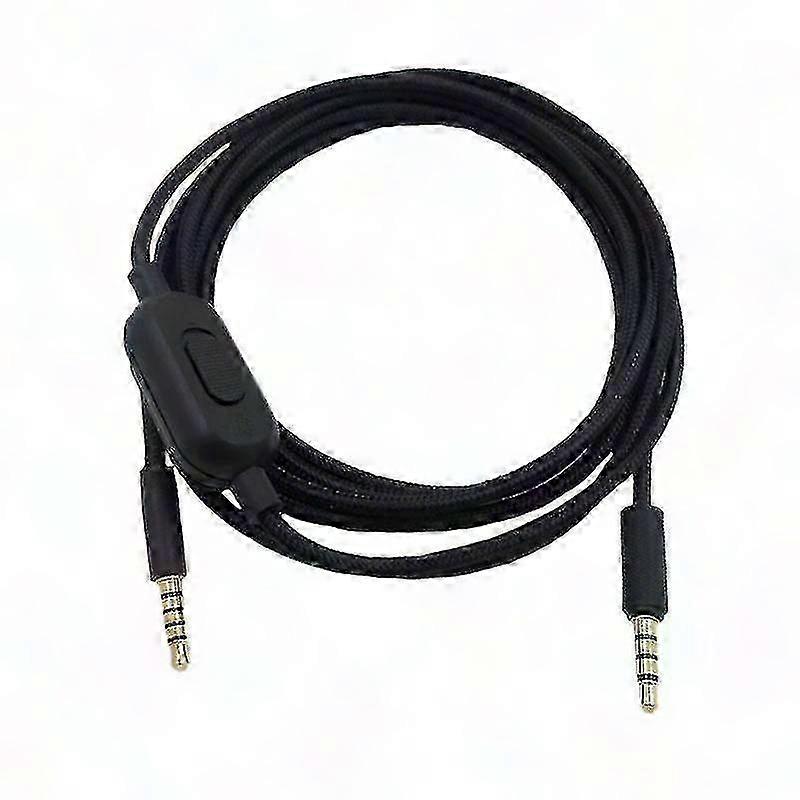 2 M Langes Audiokabel Für G Pro X, G233, G433 Headsets – Hochwertiges Ersatzkabel, Audiokabel Mit 3,5-mm-klinkenstecker, Logitech-kompatibles Zubehör, Robustes, Geflochtenes Kabel Für Gaming-kopfhörer