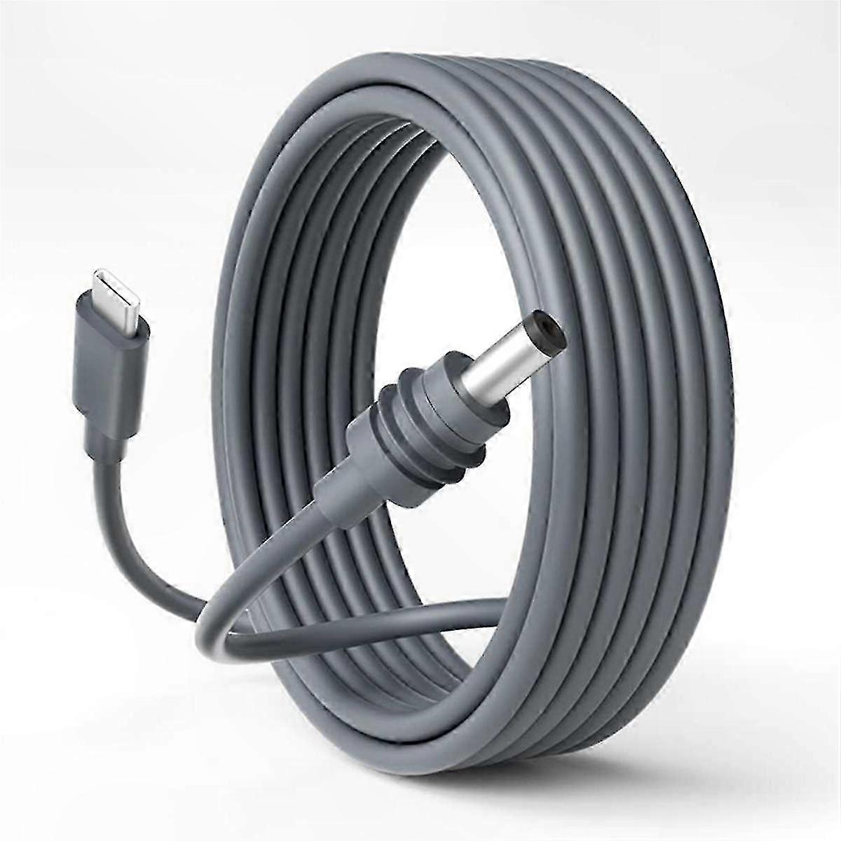10 Fuß Langes Usb-c-auf-dc-kabel, 100-w-netzteil Für Mini-geräte, Ladekabel Mit Großer Reichweite, Kompatibel Mit Verschiedenen Geräten, Robuster Typ-c-anschluss.