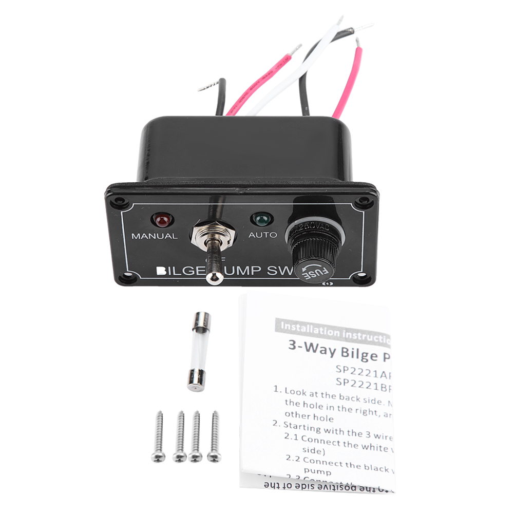 12v Dc Led-kontrollleuchte Für Manuelle/aus/automatik-schalter Der Bilgenpumpe Für Boote