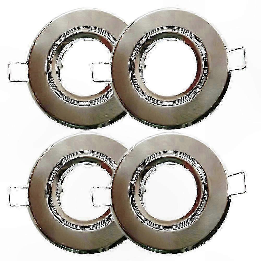 Set Mit 4 Einbaustrahlern (50 Mm) Mit Mr11/gu4-leuchtmitteln, Moderne Deckenbeleuchtung Für Den Innenbereich