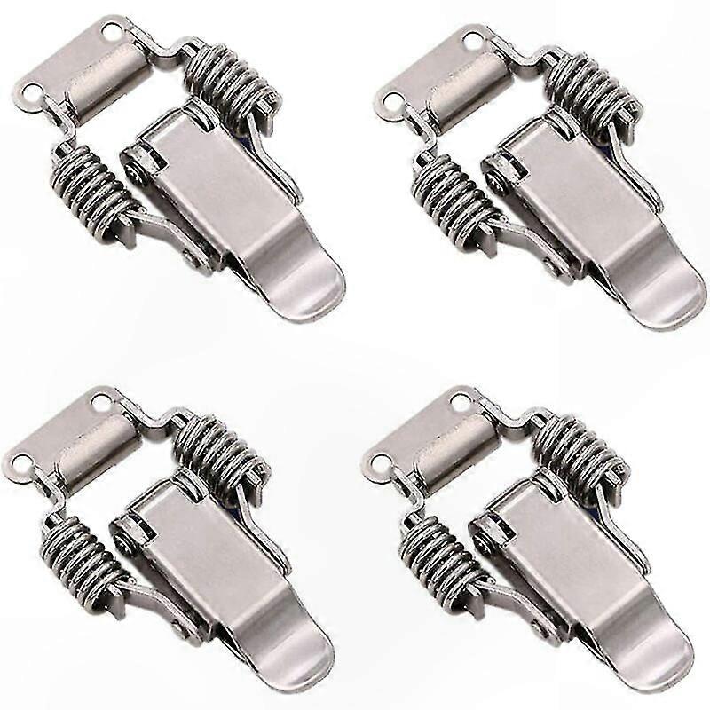 4 Hebelverschlüsse Aus Edelstahl, Schnellverschlüsse, Robuste Metallbefestigungen Für Türen, Kisten, Schubladen Und Schränke (201)