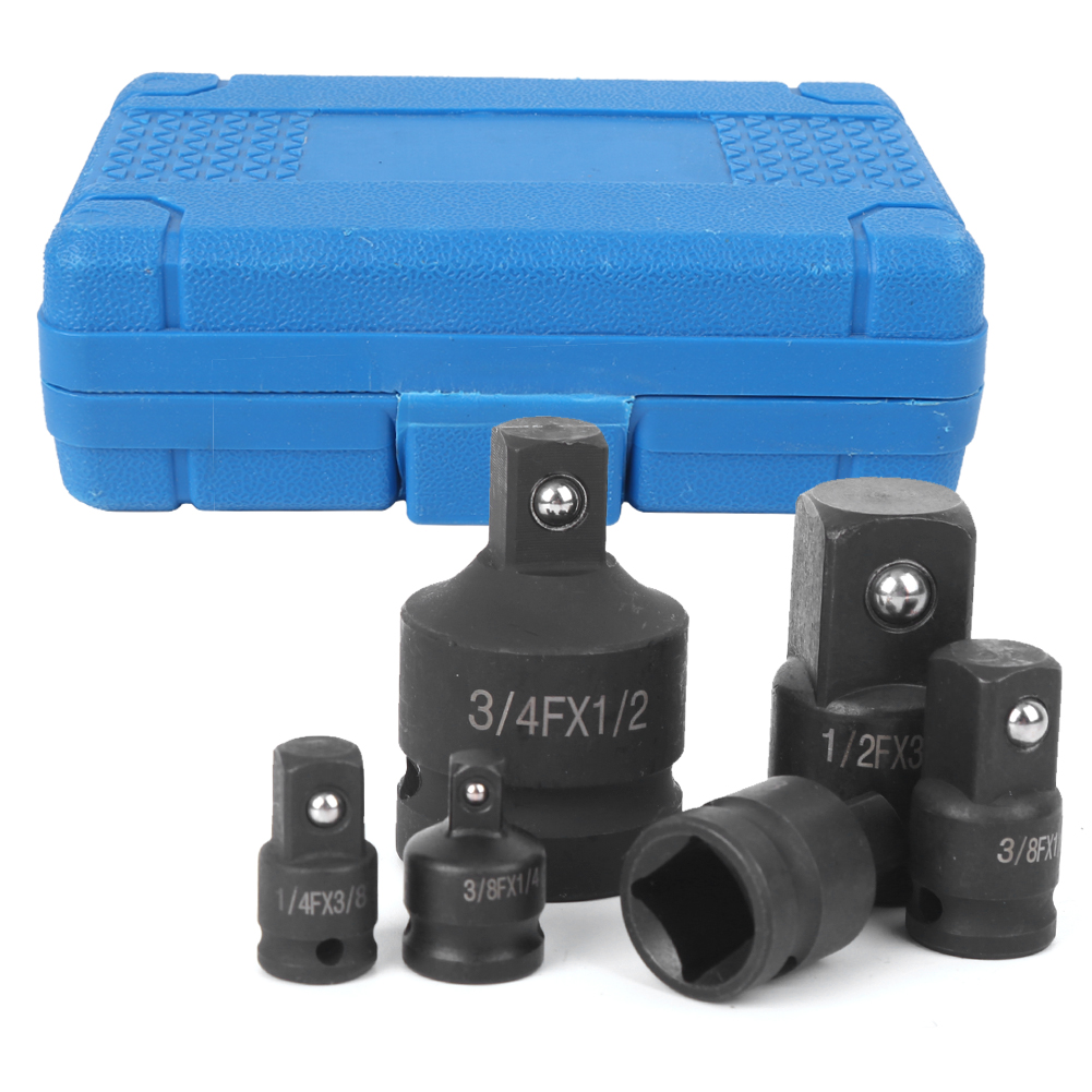 Set Mit 6 Reduzieradaptern Für Schlagschrauber-einsätze, 1/2 Zoll, 1/4 Zoll, 3/8 Zoll, 3/4 Zoll