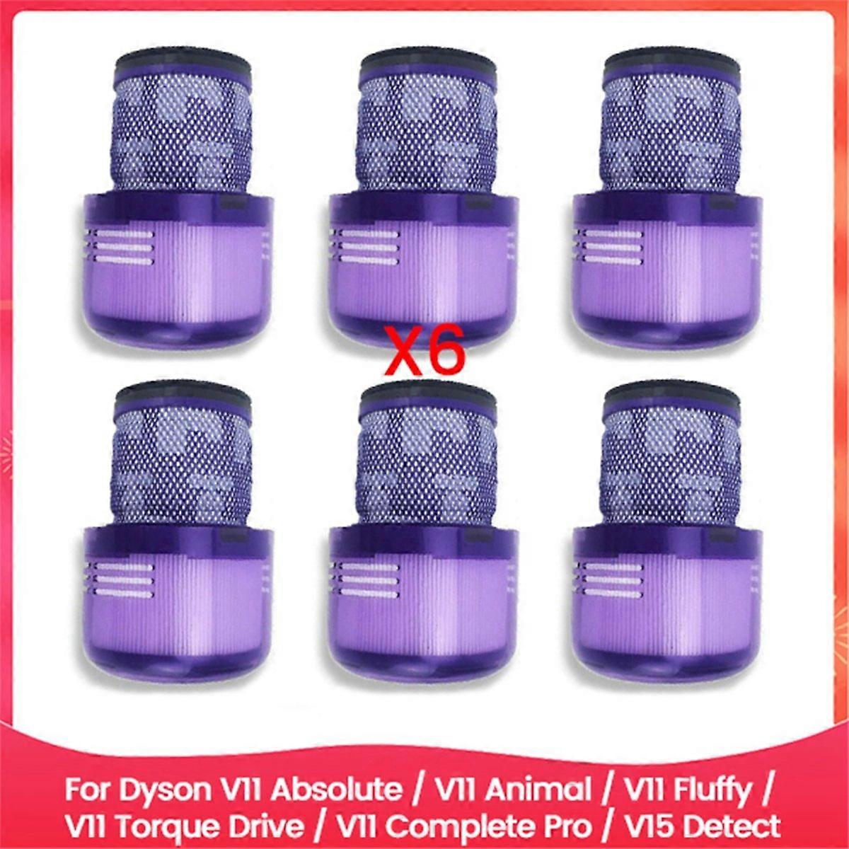 6 Ersatzfilter Für Dyson V11 Absolute, V11 Animal, V11 Staubsauger – 6-teiliges Set