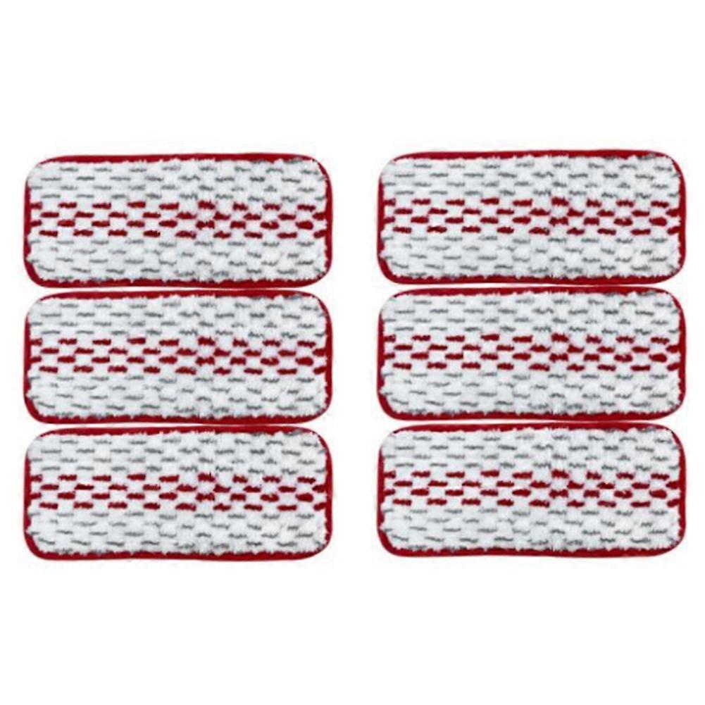 Set Mit 6 Ersatz-reinigungstüchern, Zubehör, Mikrofasertuch, Poliertüchern, Nachfüllset Für Reinigungspads, Boden- Und Oberflächenreiniger, 6 Stück