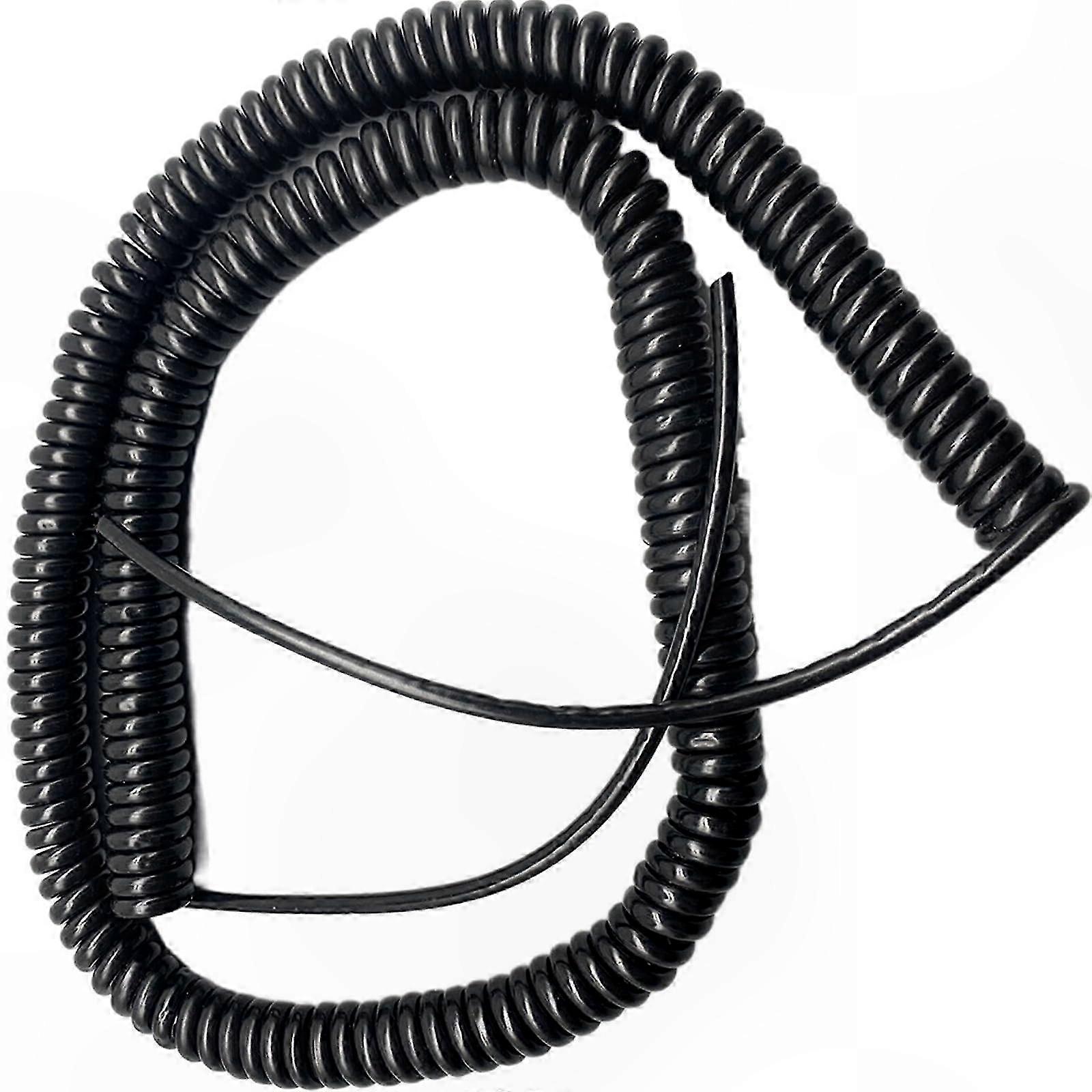 8-adriges, Ausziehbares Spiralkabel, 2,5 M Ausziehbarer Draht, 0,2 Mm² Flexibel Für Vielfältige Einsatzmöglichkeiten