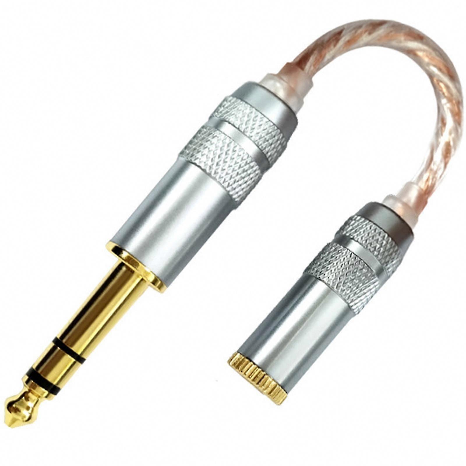 15 Cm Langer 6,35-mm-auf-4,4-mm-dongle-adapter, Einfaches Kopfhöreranschlusskabel Für Verschiedene Audioquellen.