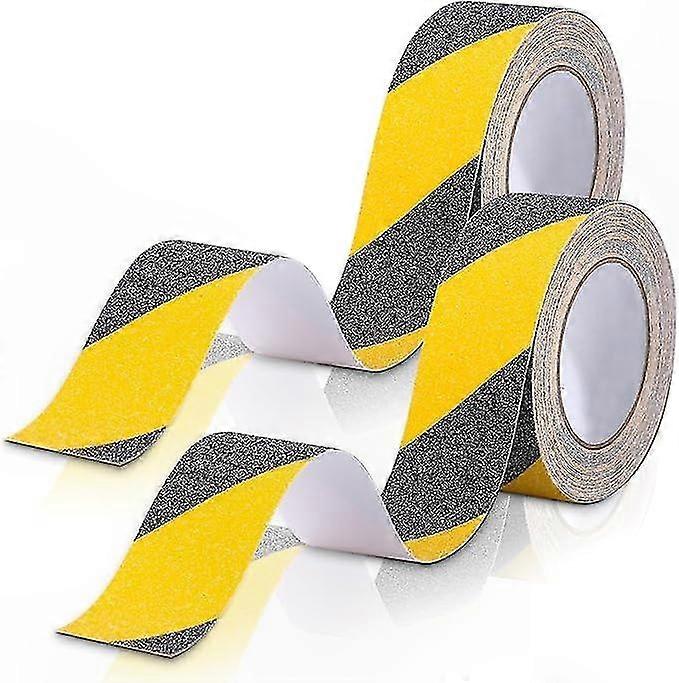Set Mit 2 Selbstklebenden Antirutschbändern, 5 Cm X 10 M Antirutschstreifen Für Treppen, Stufen Und Böden, Erhöhte Sicherheit Durch Starke Haftung Für Zuhause Und Büro