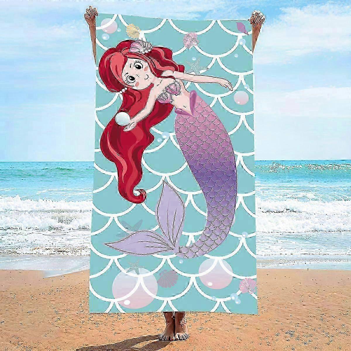 Mikrofaser-reisehandtuch Für Damen – Weiches, Schnelltrocknendes Und Saugfähiges Material Für Strand, Schwimmen, Urlaub Und Outdoor-aktivitäten