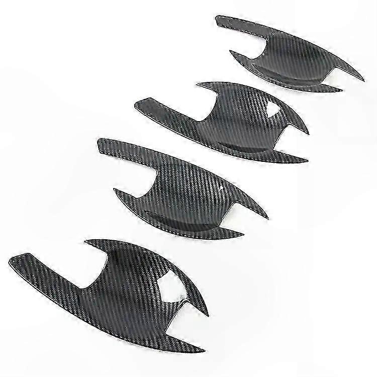 Türgriffabdeckungen In Carbonfaser-optik Für Transporter (2015–2021), Dekorative Scharnierabdeckungen, 4er-set, Carbonfaser-finish, Zubehör Für Nutzfahrzeuge