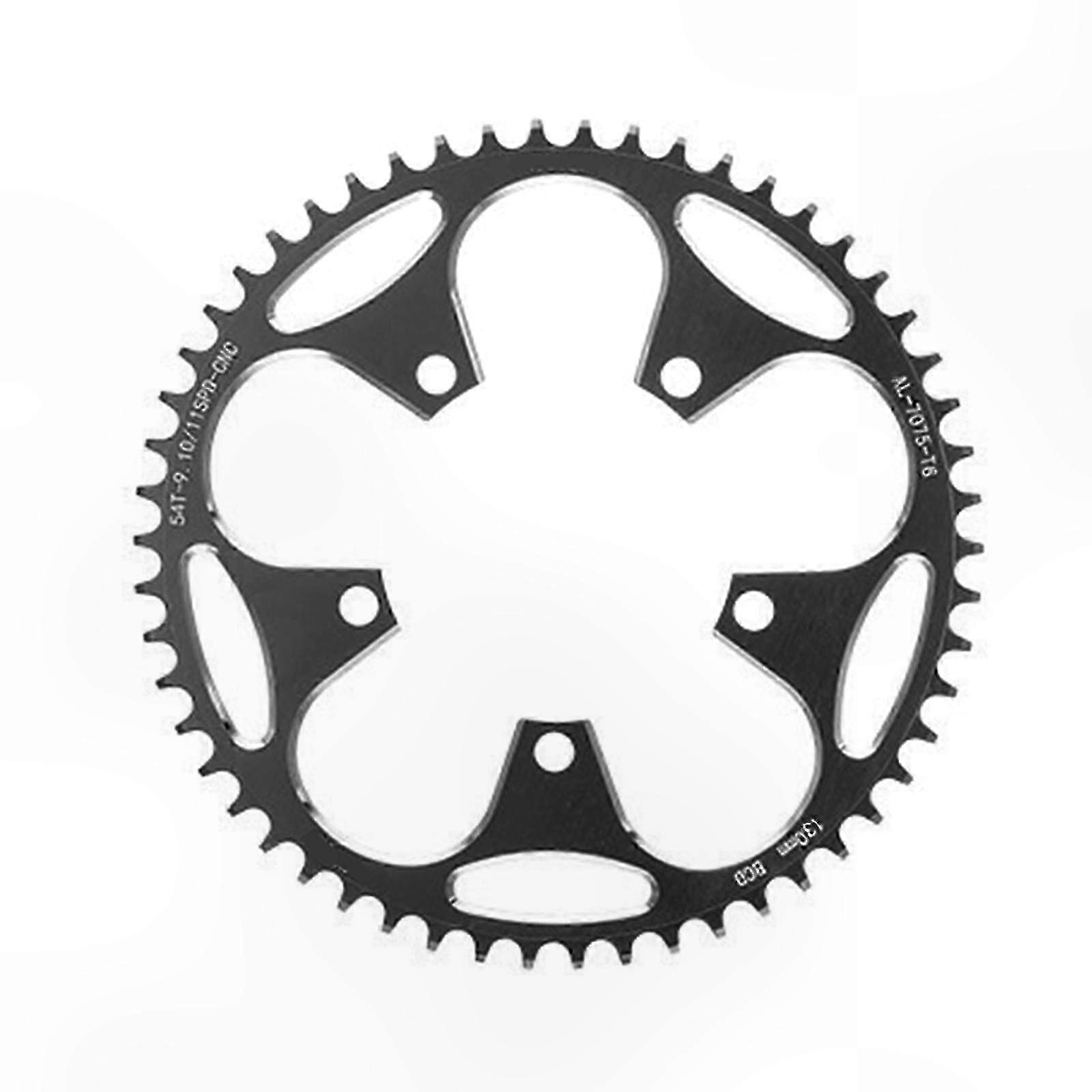 Direktmontage-fahrradkette, 110 Mm Lochkreis, 5 Löcher, Schmal-breites Rotes Profil, Einteiliges Kettenblatt Für Mountainbike Und Rennrad, Robust Und Leicht.