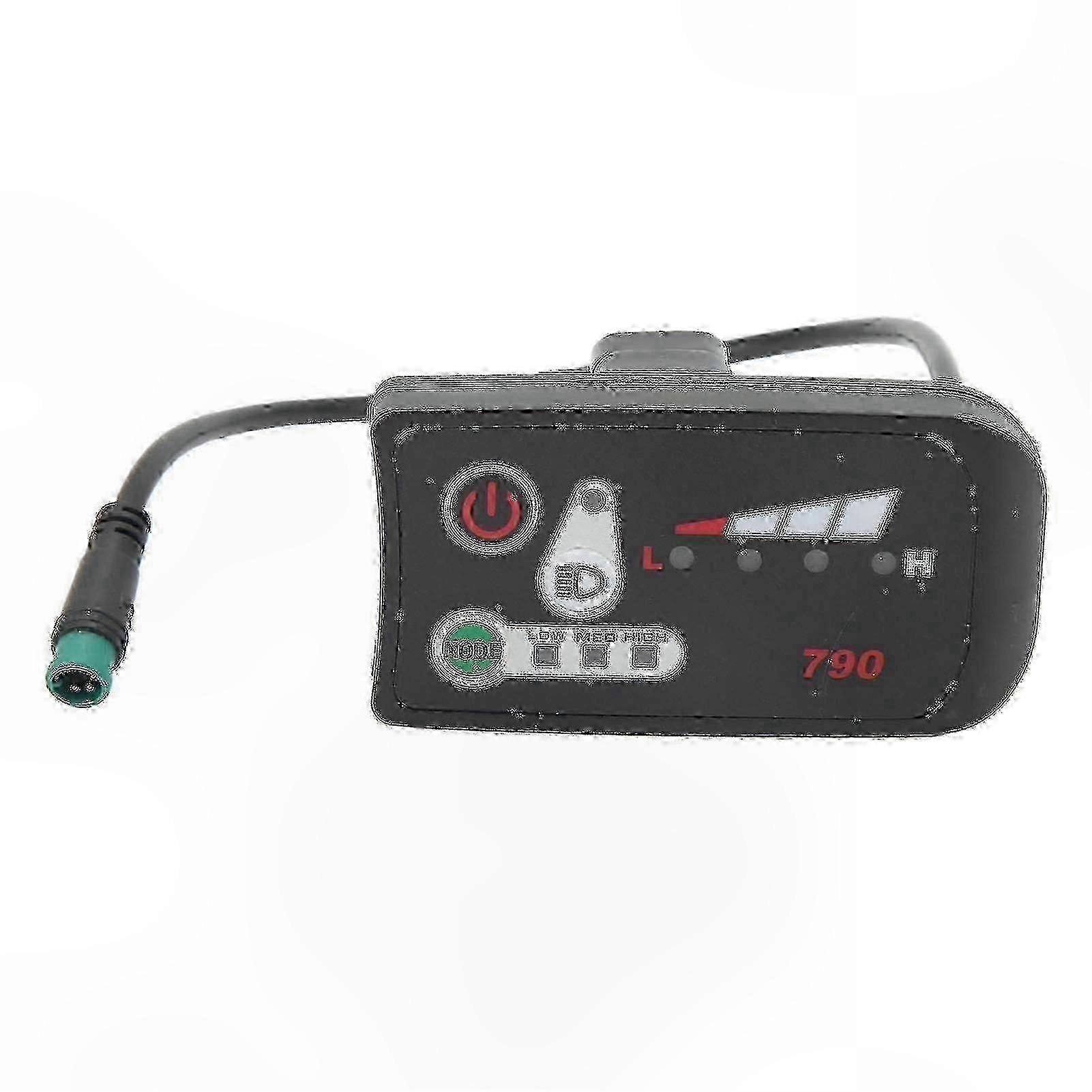 Wasserdichter Led-fahrradcomputer – 5-poliger Stecker, Kompatibel Mit 22,2-mm-lenkern, E-bike-umbausatz