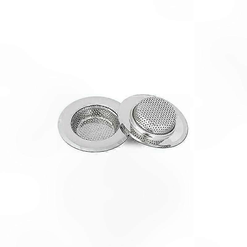 Spülbeckenschutz Aus Edelstahl, 2er-set Abflusssiebe, 15 Mm Tief, Kleines Filtergitter Für Küchenspülen