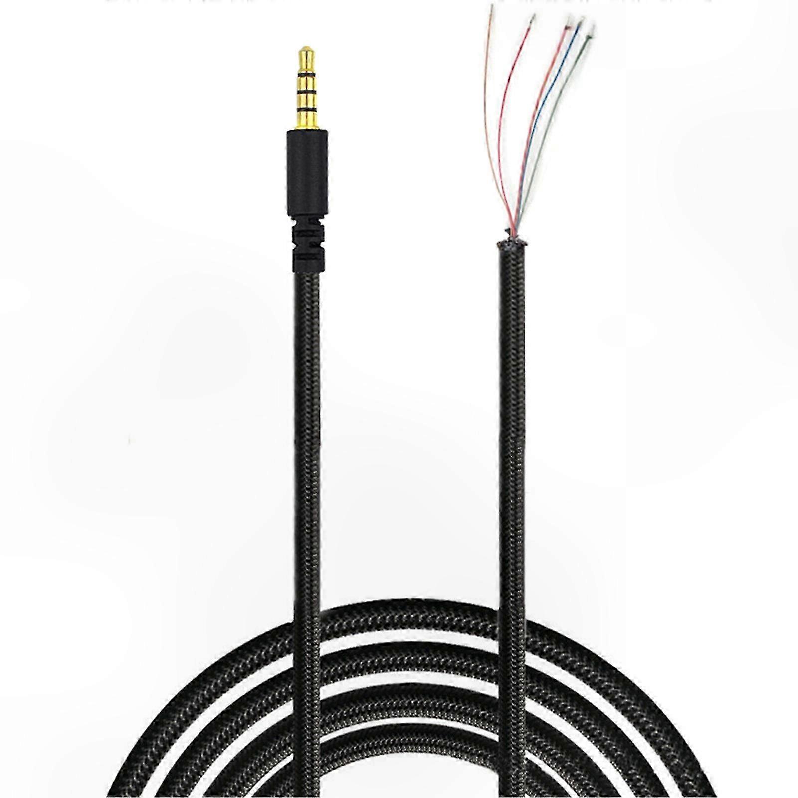 3,5-mm-klinkenstecker-auf-klinkenstecker-audiokabel Für Gaming-headsets – Kompatibel Mit Hyperx Cloud Und Anderen Marken, Stereo-klinkenstecker