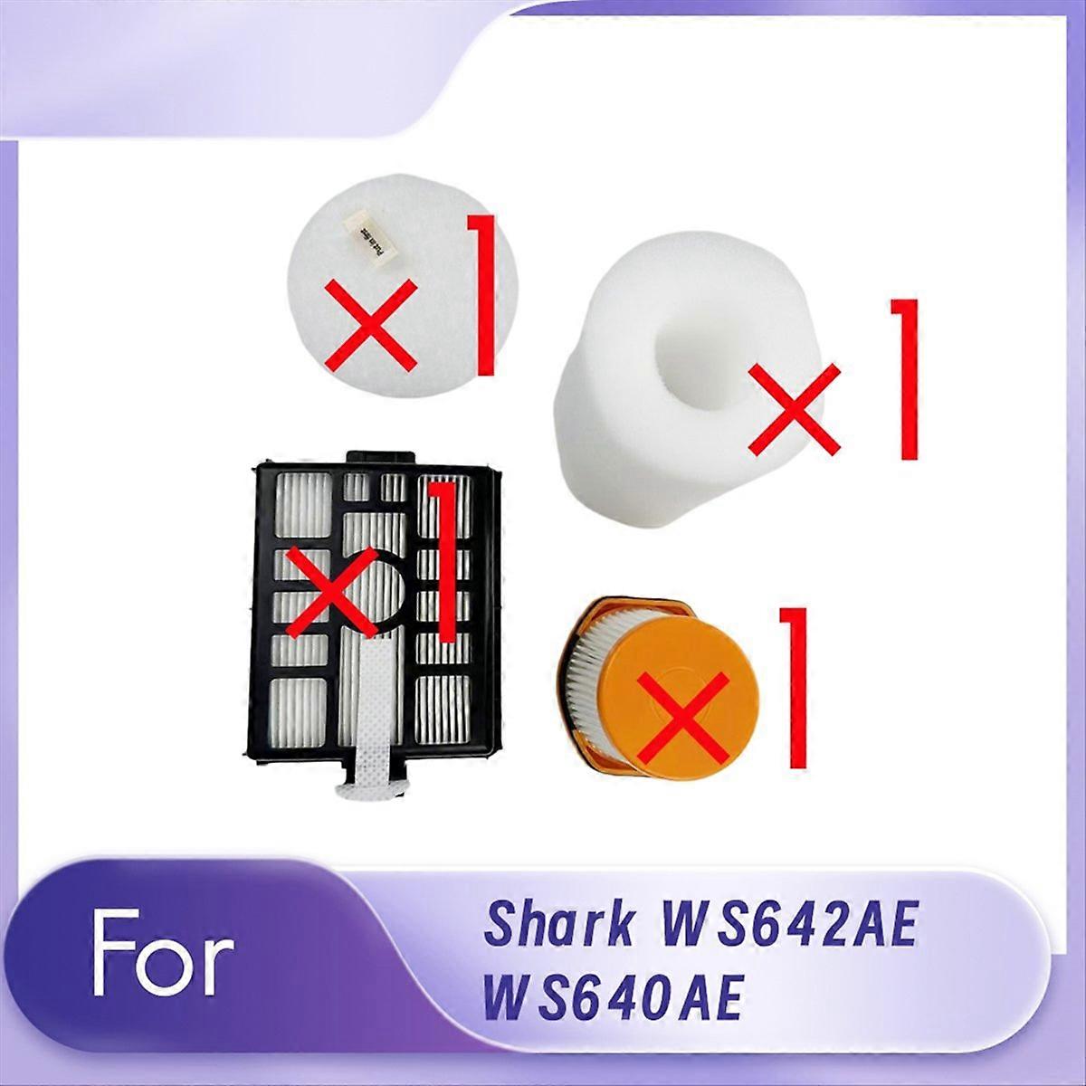 Ersatzfilter Für Saugroboter Ws642ae Ws640ae, Reinigungsteil Für Automatische Kehrmaschinen, Kompatibles Ersatzzubehör, Hohe Filtrationseffizienz Für Böden Und Teppiche.