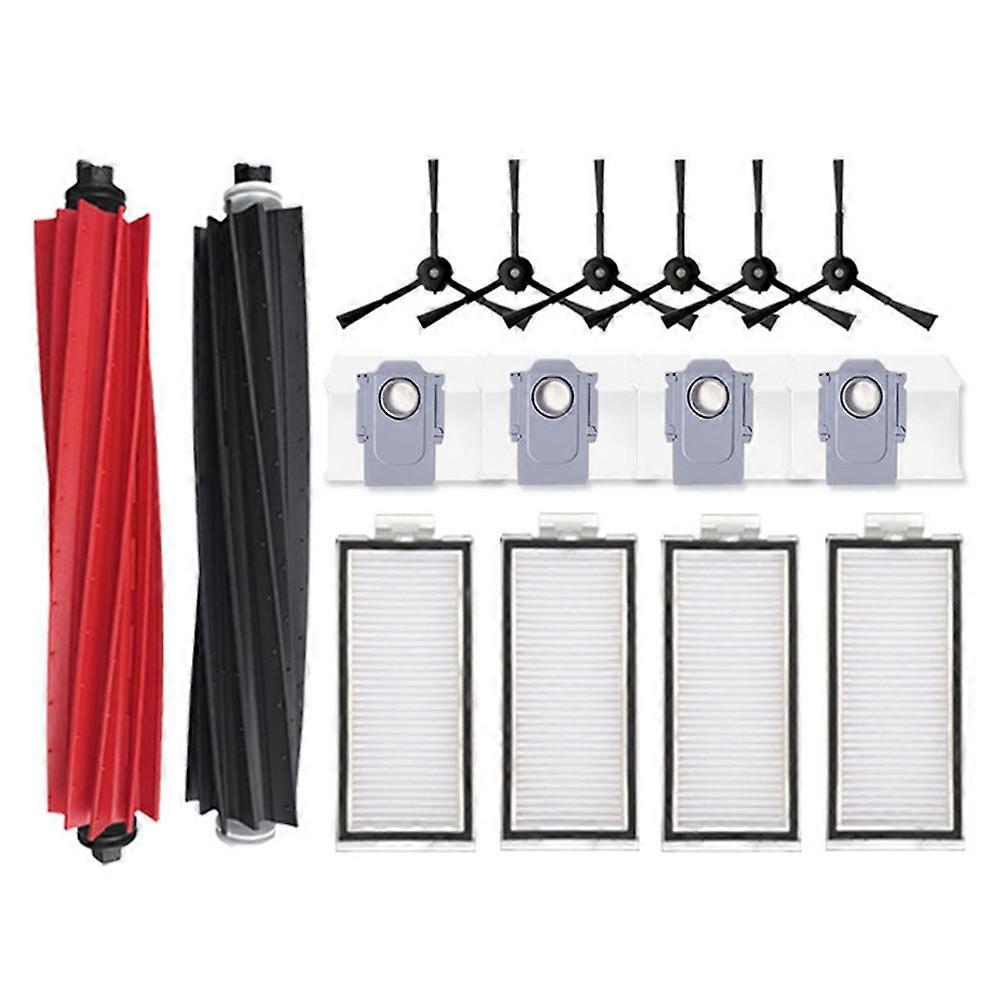 Seitenbürste Und Ersatzfilter Für Den Saugroboter Q5, Komplettes Reinigungsset, Kompatible Ersatzteile, Langlebiges Ersatzzubehör, Einfache Bodenpflege, 3 Teile Enthalten.