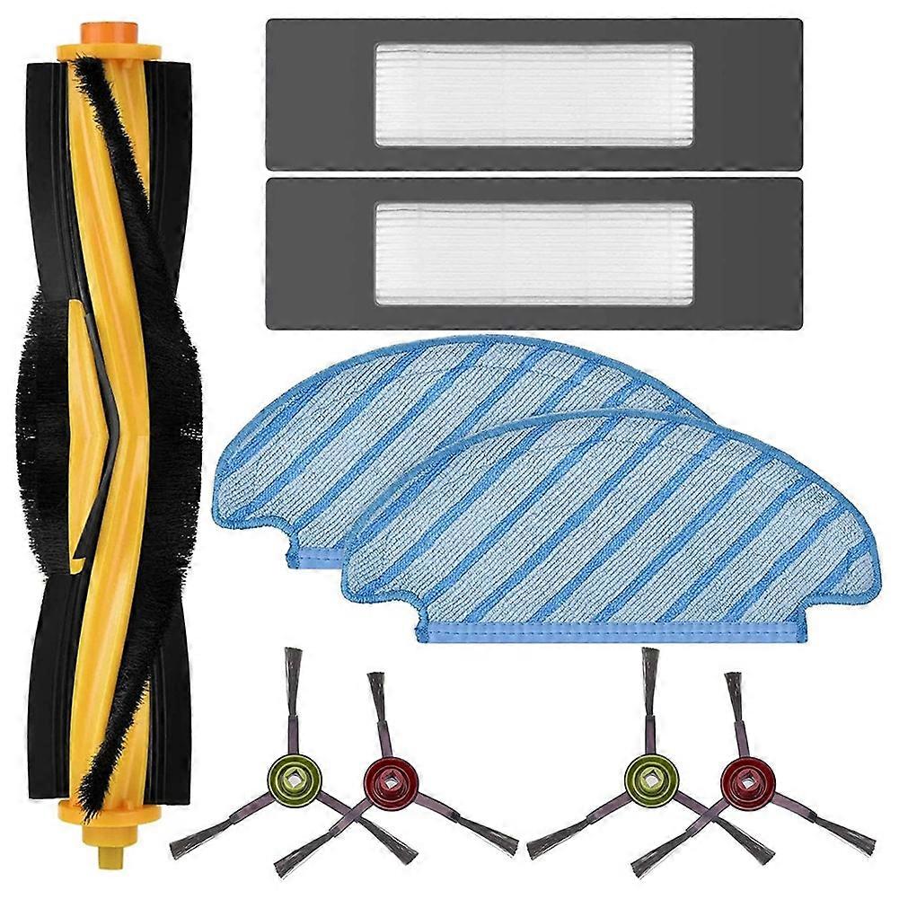 Seitenbürste + Ersatzmopp Für Ozmo T8 / T8 Saugroboter, Komplettes Reinigungsset