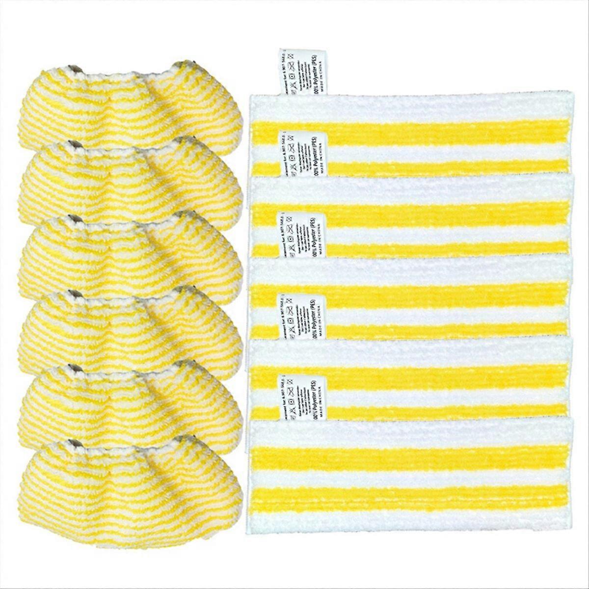11 Ersatz-wischmopp-pads Für Dampfmopps, Kompatibel Mit Easyfix Staubsaugern, Waschbar Und Wiederverwendbar, Bodenreinigung, 11er-pack