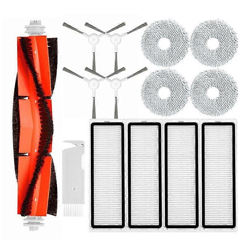 Hauptseitenbürste, Hepa-filter Und Wischmopp Für Saugroboter – Komplettes Wartungsset, Ersatzteile, Effiziente Bodenreinigung.
