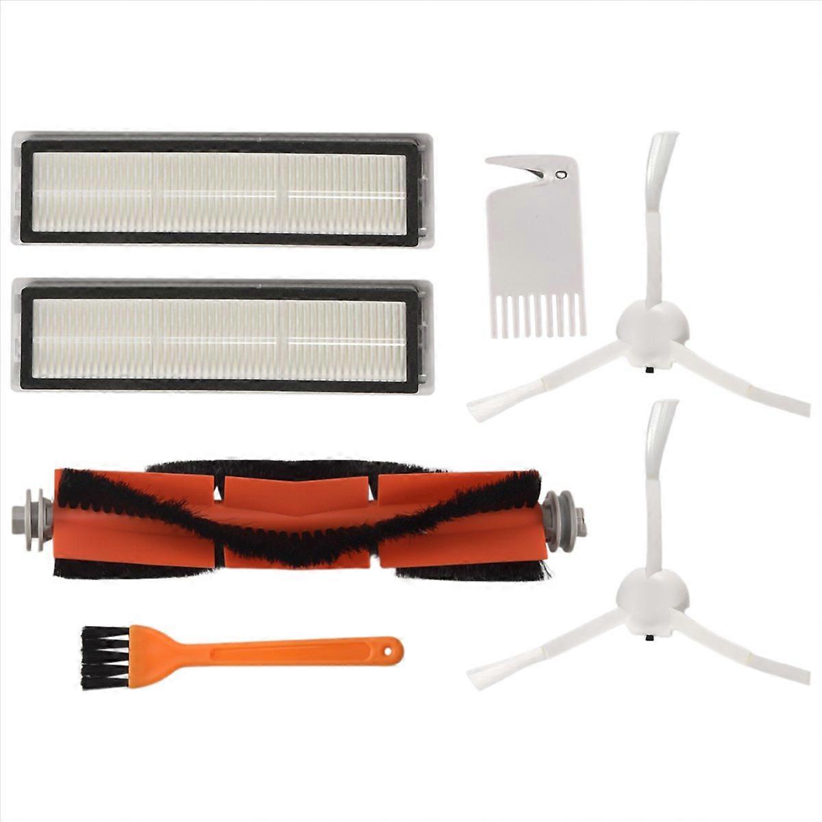 Hauptbürste Und Seitenbürsten Für Den D9 Saugroboter, Hepa-filter Inklusive, Komplettes Wartungsset, Kompatible Ersatzteile, Effiziente Reinigung, Langlebiges Ersatzteilzubehör.