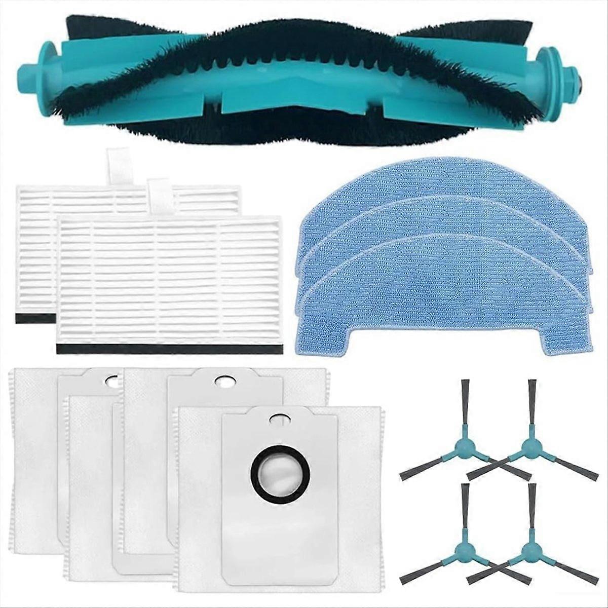 Hauptseitenbürste + Hepa-filter + Wischmopp Für Den Saugroboter 2499 Ultra, Komplettes Ersatzteilset, Wartungszubehör, Effiziente Bodenreinigung, Kompatible Ersatzteile, Mehrzweckpaket.