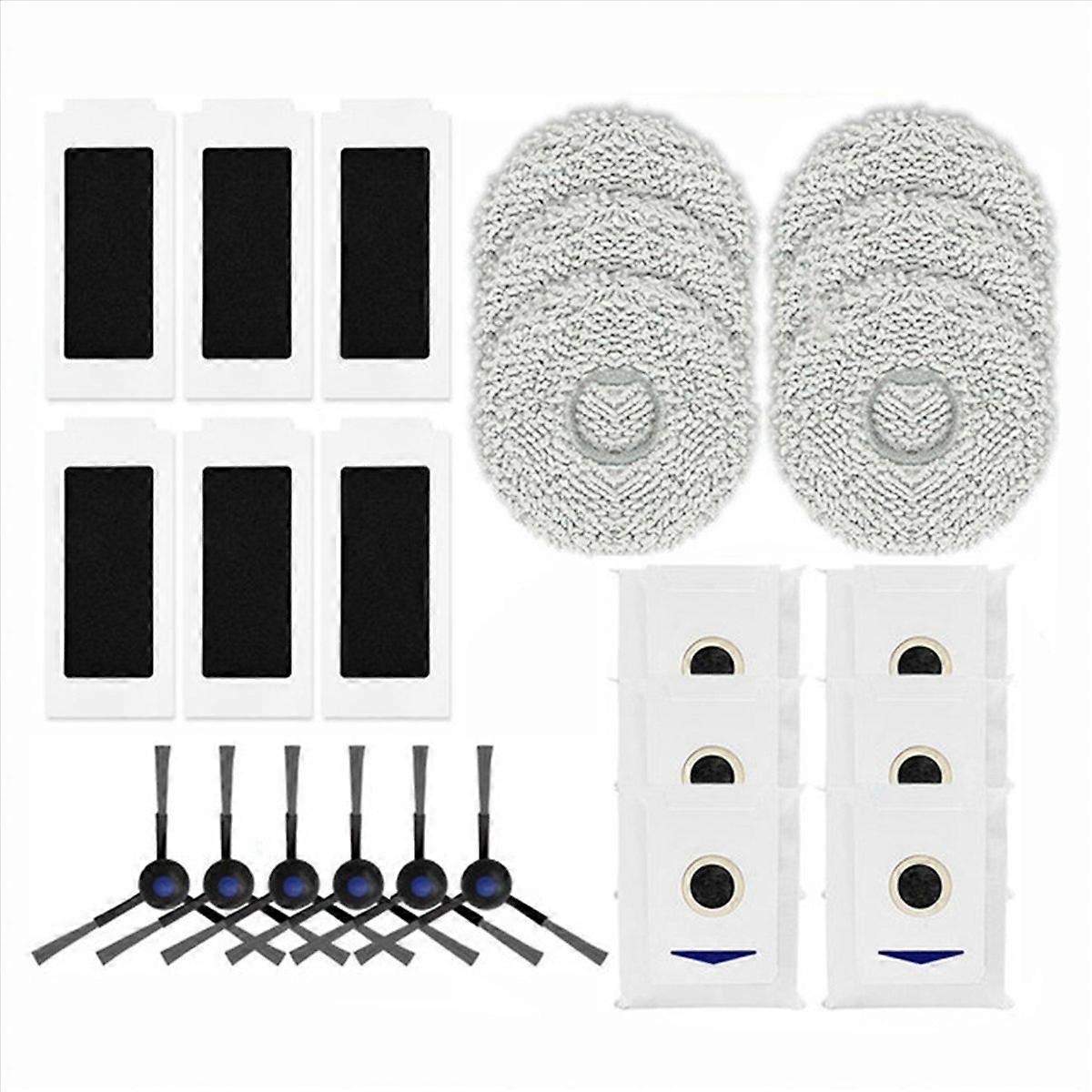 Set Mit 24 Kompatiblen Ersatzteilen Für T30 Pro Omni Ddx14, Ersatzteilset Für Saugroboter, Multifunktionale Ersatzteile, Set Mit 24 Wartungsartikeln.